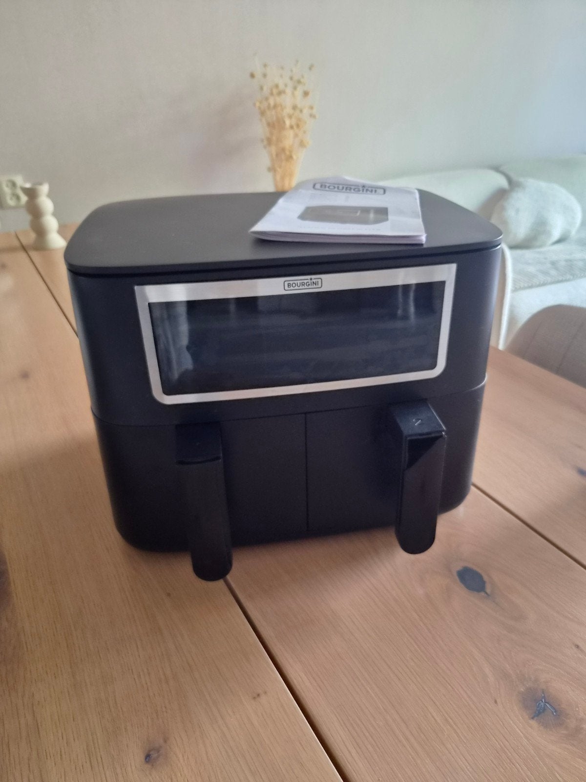 Bourgini airfryer, Ophalen, Zo goed als nieuw, Airfryer XL