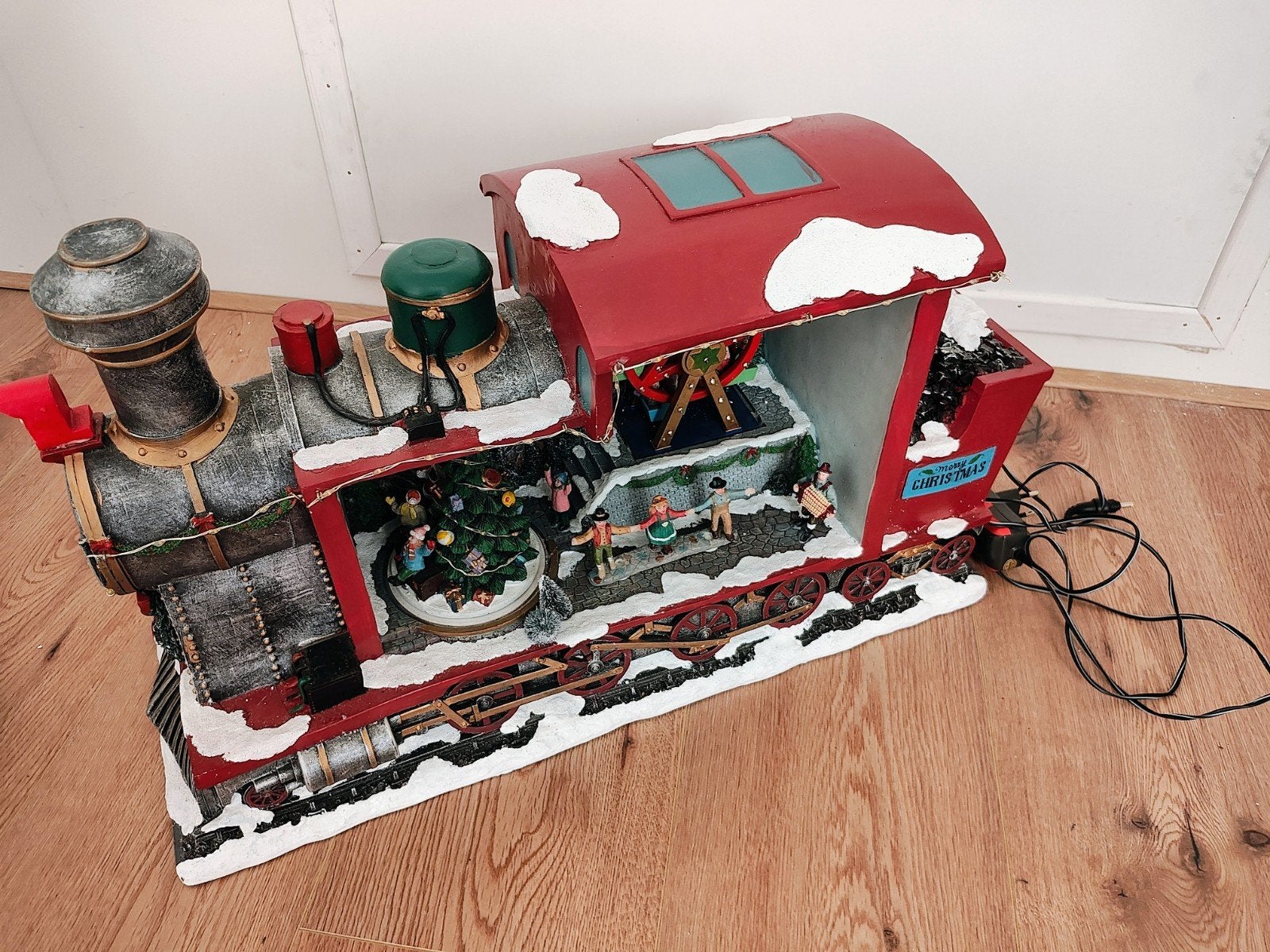 kerst locomotief, Ophalen, Zo goed als nieuw