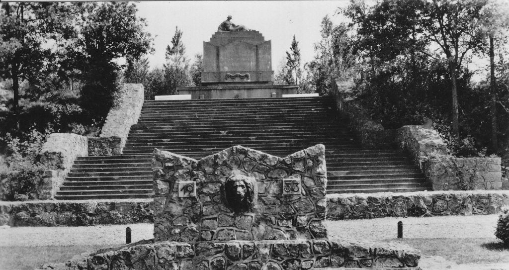Hoog Elten - Oorlogsmonument 1961, Verzamelen, Verzenden, 1960 tot 1980, Gelopen, Gelderland