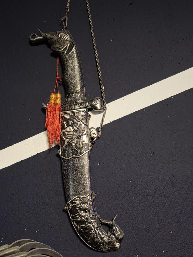 Decoratieve Dolk met Olifantenmotief, Ophalen of Verzenden
