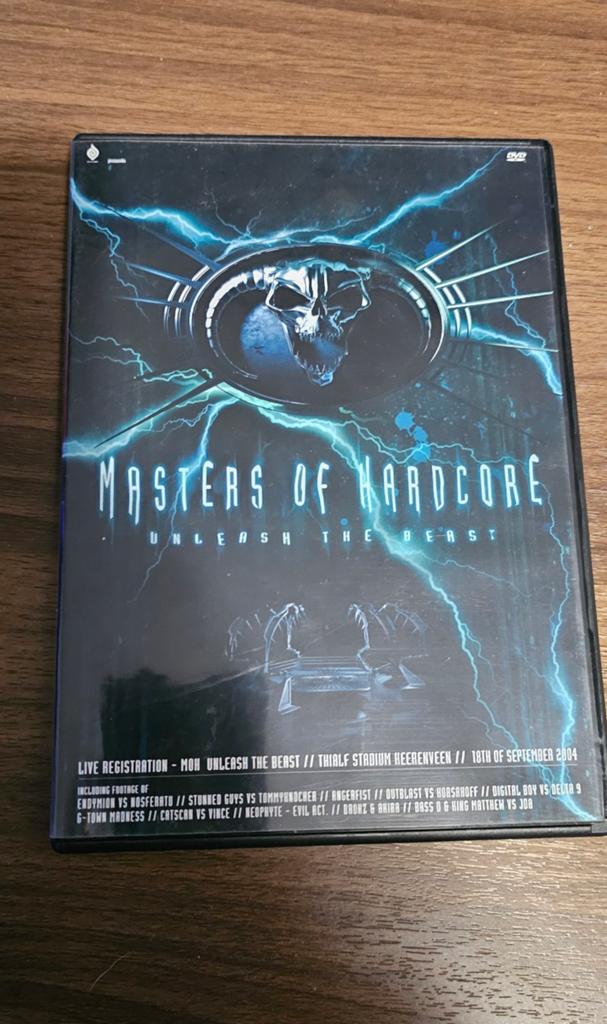 Masters of Hardcore unleash the beast DVD, Ophalen of Verzenden, Zo goed als nieuw