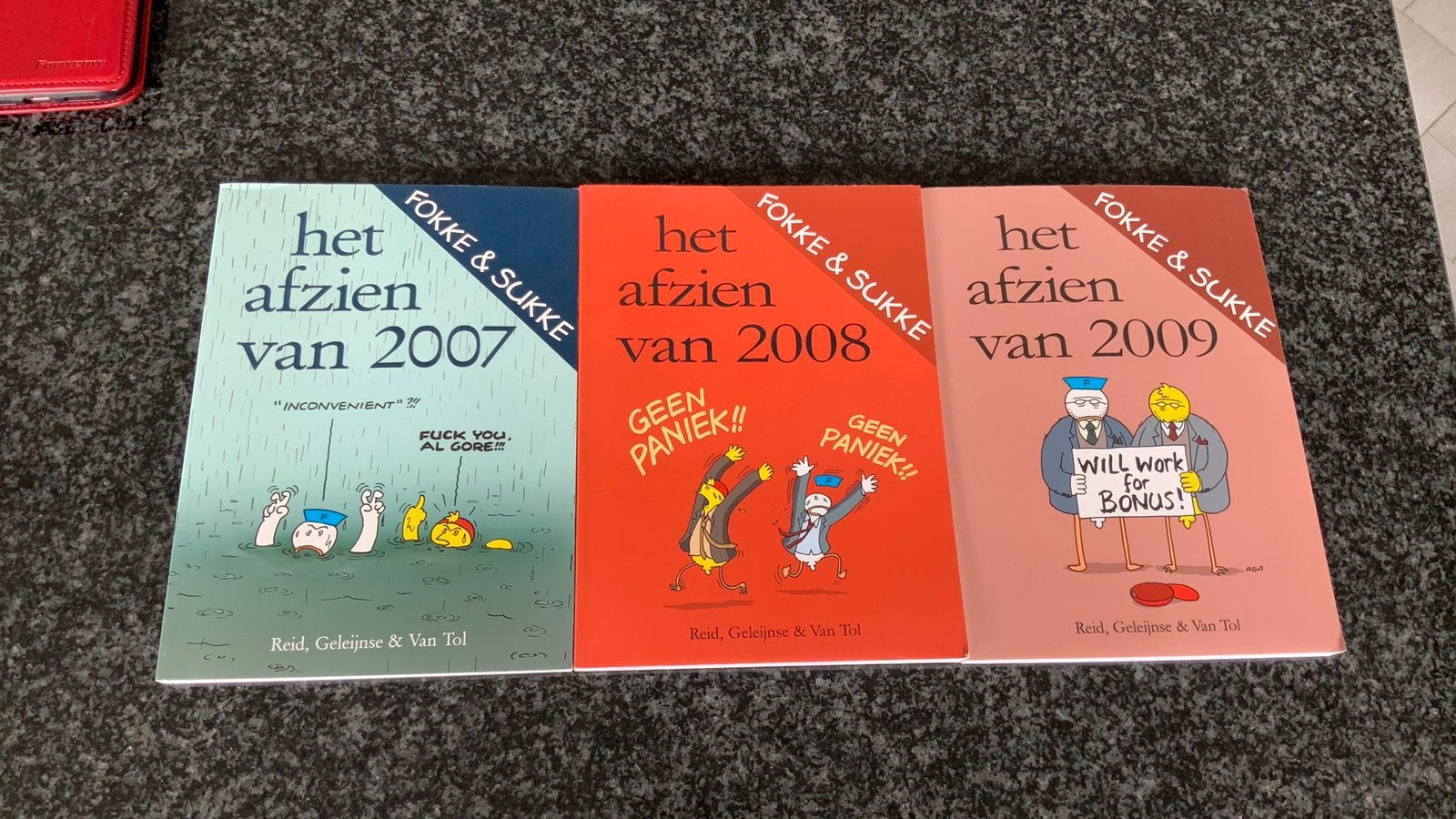 Drie boekjes van Fokke en sukke. 2007.  2008.  2009.  Nieuw, Boeken, Humor, Ophalen of Verzenden, Zo goed als nieuw, Cartoons