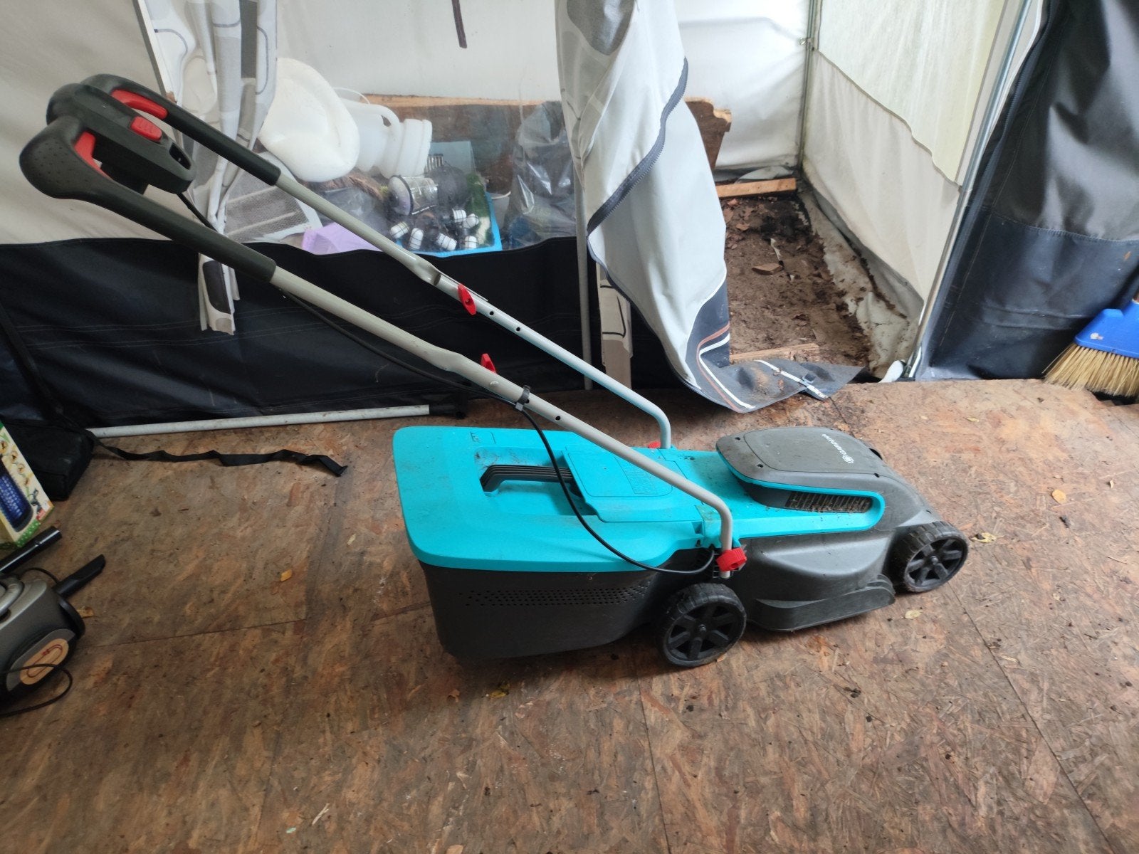 Gardena Elektrische Grasmaaier -, Ophalen, Cirkelmaaier, Gebruikt, Elektrische grasmaaier