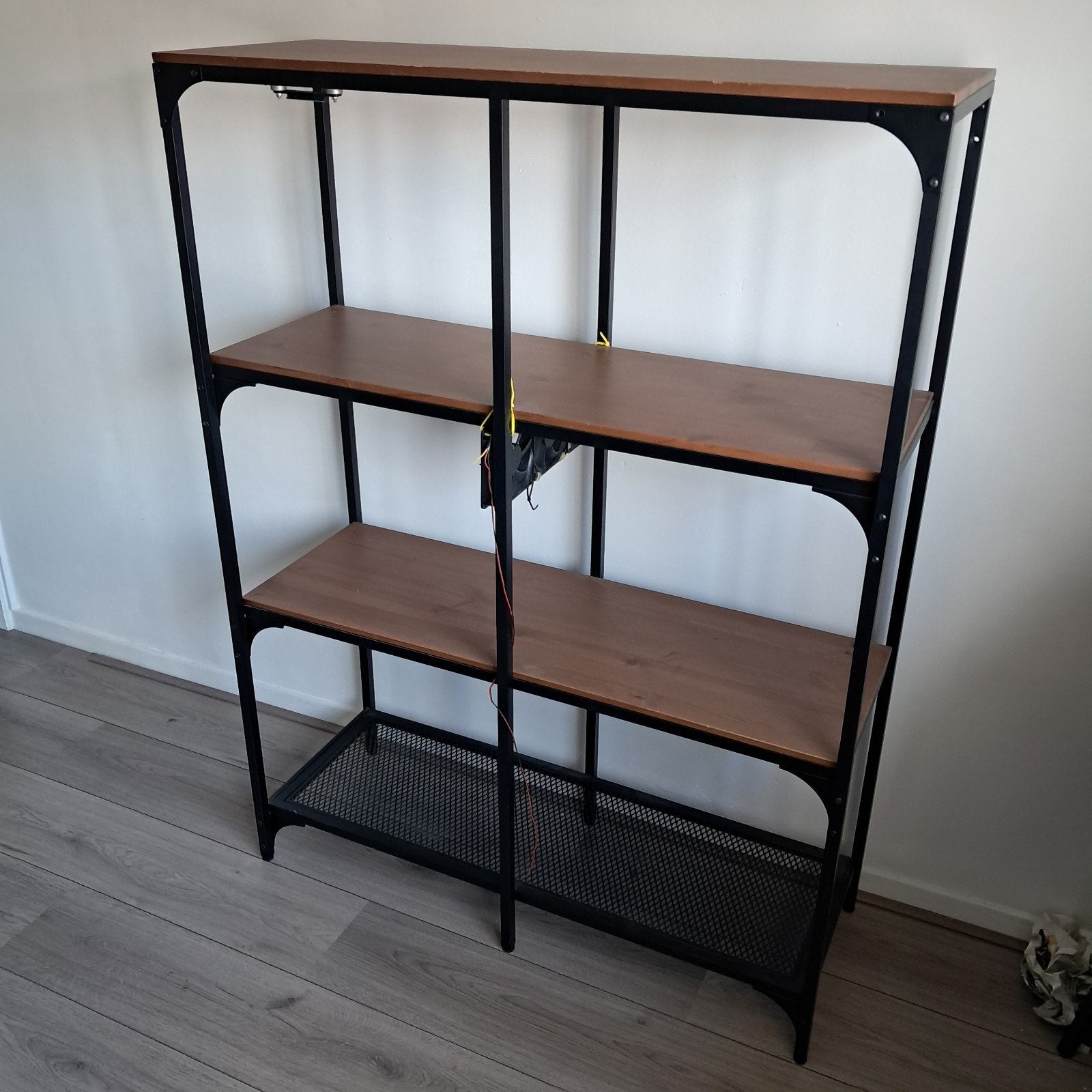 FJALLBO Ikea kast 100/136 cm zwart, Huis en Inrichting, Ophalen, Zo goed als nieuw