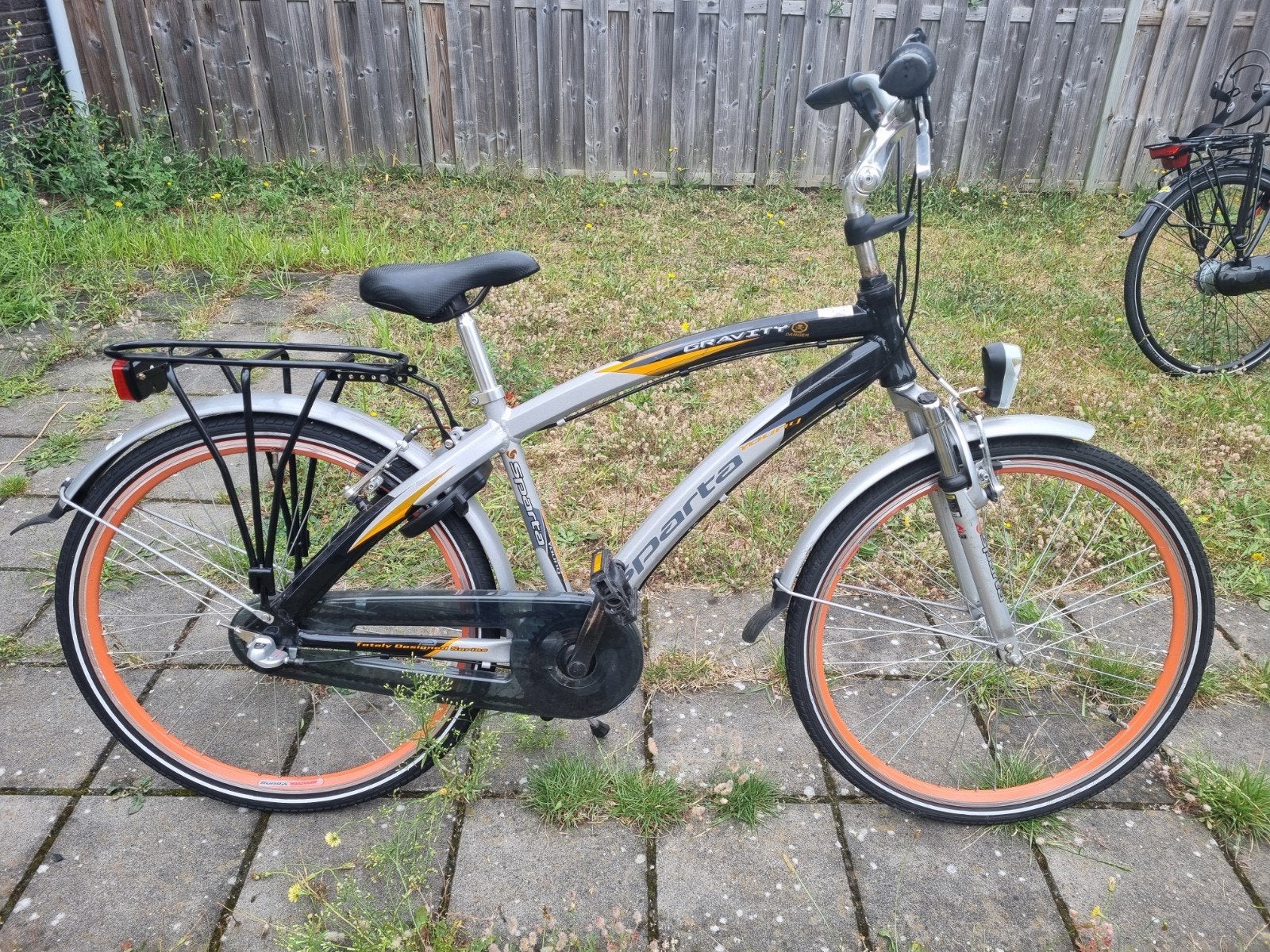 Sparta Gravity fiets 26 inch - Nette staat, Sparta, Gebruikt, Velgrem, Versnellingen