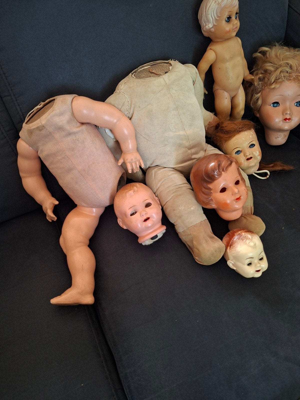poppen onderdelen, Ophalen of Verzenden