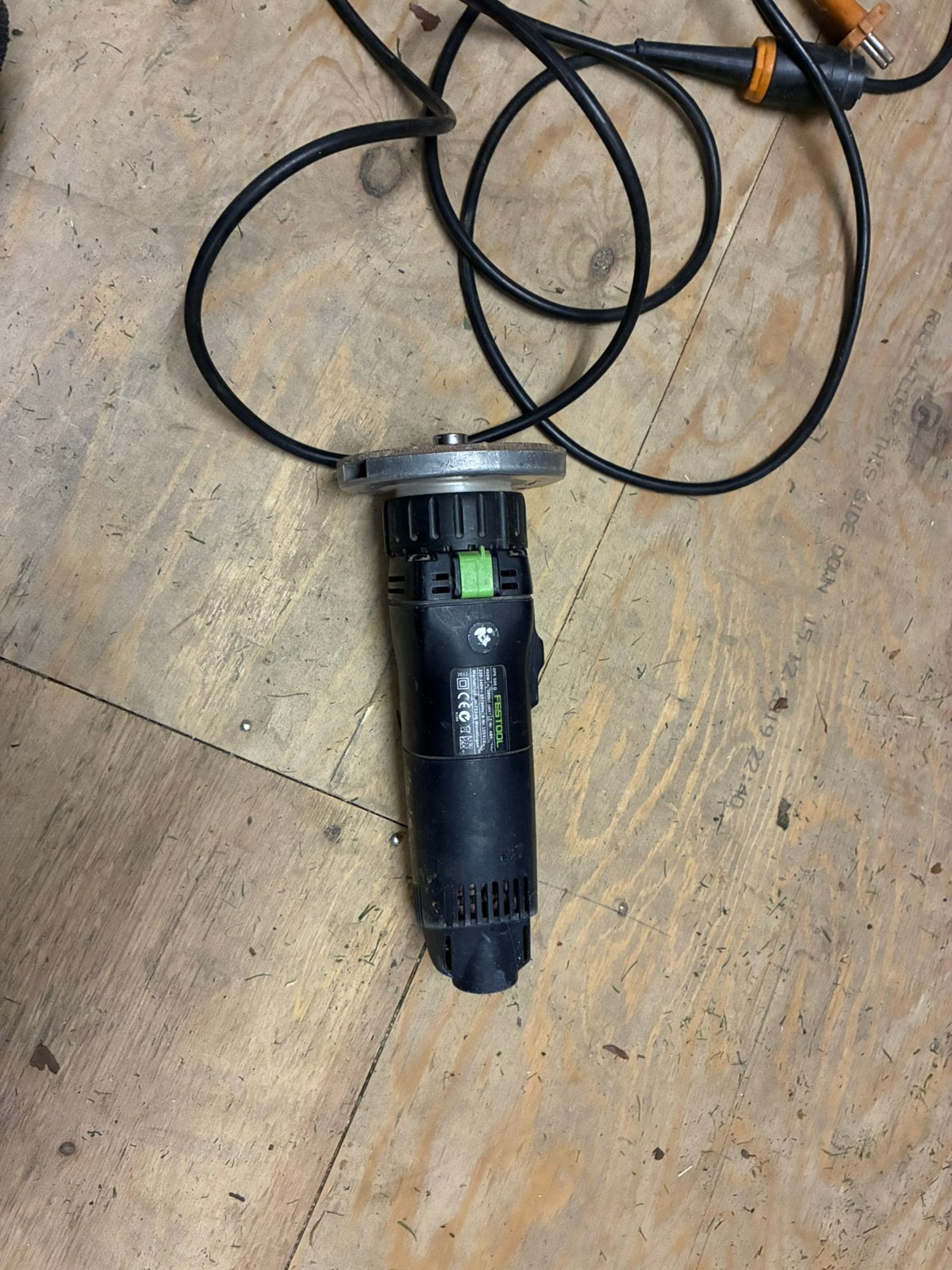 Festool ofk kantenfrees, Ophalen, Gebruikt