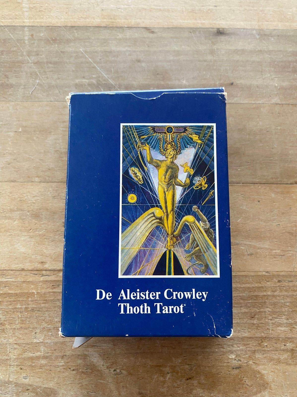 De Aleister Crowley Thoth Tarot, Ophalen of Verzenden, Zo goed als nieuw, Tarot of Kaarten leggen, Instructieboek