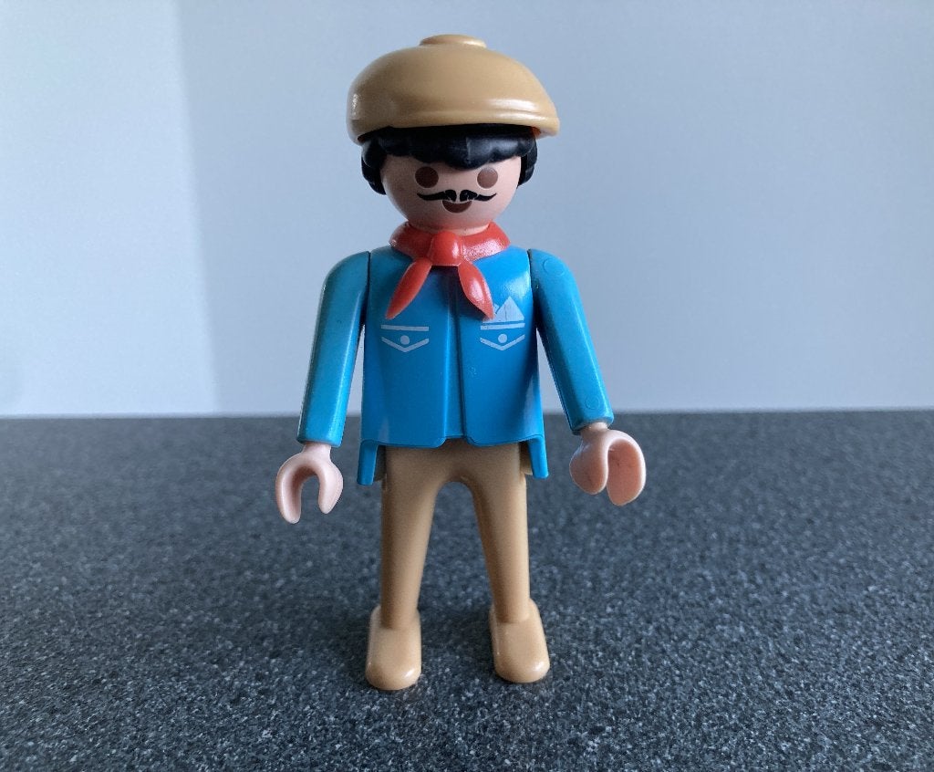 Playmobil poppetje chauffeur uit set 3758 5620 (Victorian), Ophalen of Verzenden, Complete set, Figuren