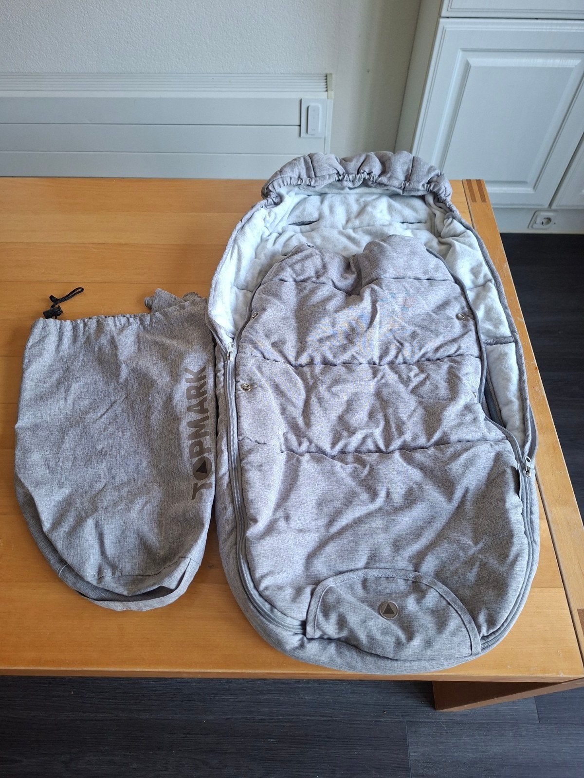 Topmark kinderwagen voetenzak, Ophalen, Zo goed als nieuw, Kinderwagen, Overige merken