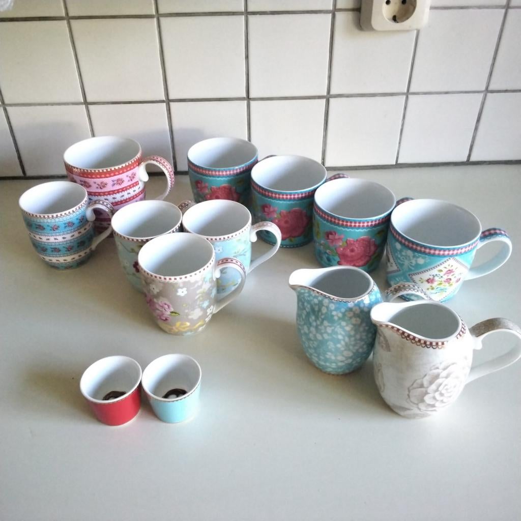 Pip servies, Huis en Inrichting, Keuken | Servies, Ophalen of Verzenden, Porselein, Overige stijlen, Kop(pen) en/of Schotel(s)