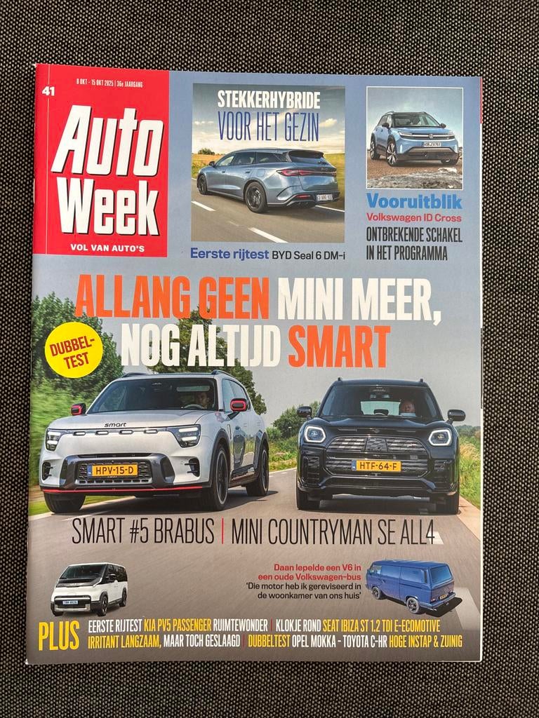 AutoWeek Magazine - Editie 41 (8-15 Okt 2025), Ophalen of Verzenden, Nieuw