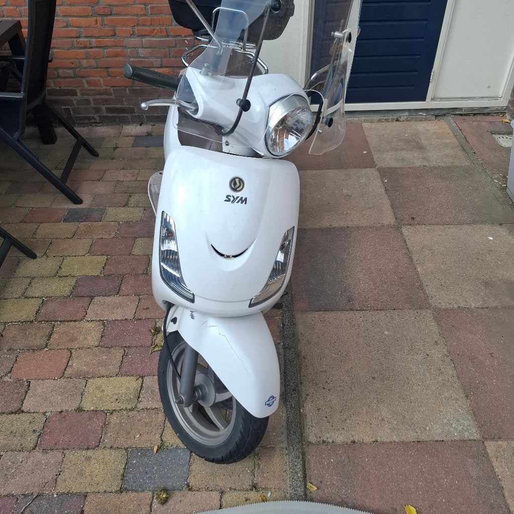 SYM Fiddle II 50S Snorscooter (2009) – Blauw kenteken, Ophalen, Gebruikt, SYM, Benzine