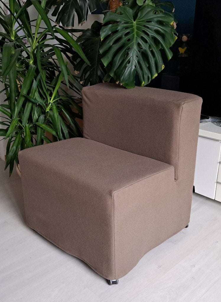 4 X exclusieve Linteloo designstoelen, model DWI, Ophalen of Verzenden, Zo goed als nieuw, Stof, Vier