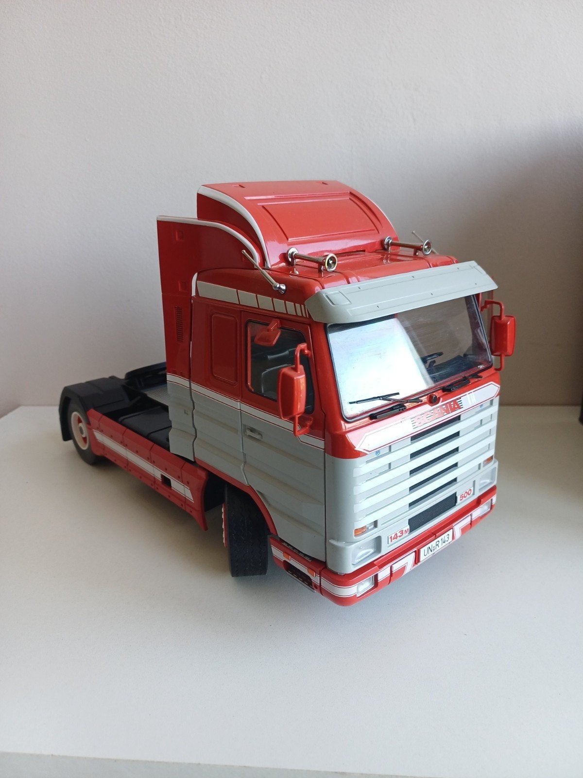 1:18 KK scale Scania 143 Streamline truck trekker vrachtwage, Ophalen of Verzenden, Zo goed als nieuw, Overige typen, Overige merken