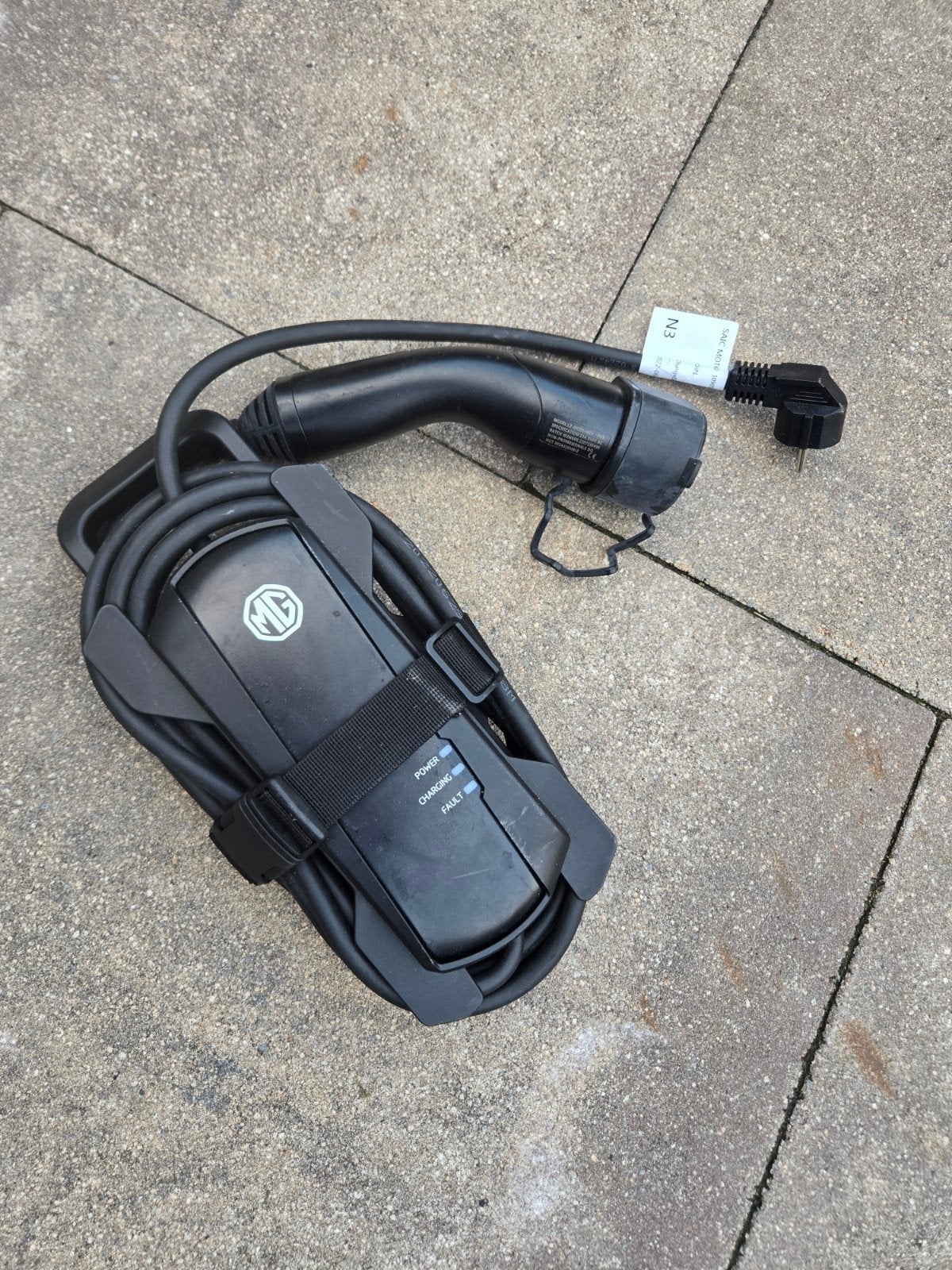 MG Draagbare EV Laadkabel - Zo goed als nieuw, Ophalen of Verzenden, Zo goed als nieuw, Laadkabel