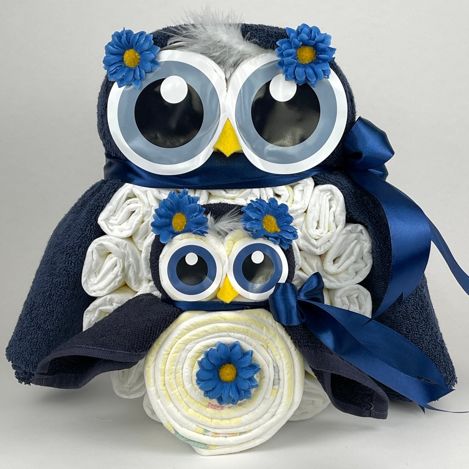Uilen Luiertaart - Kraamcadeau Jongen, Ophalen of Verzenden, Nieuw, Kraamcadeau