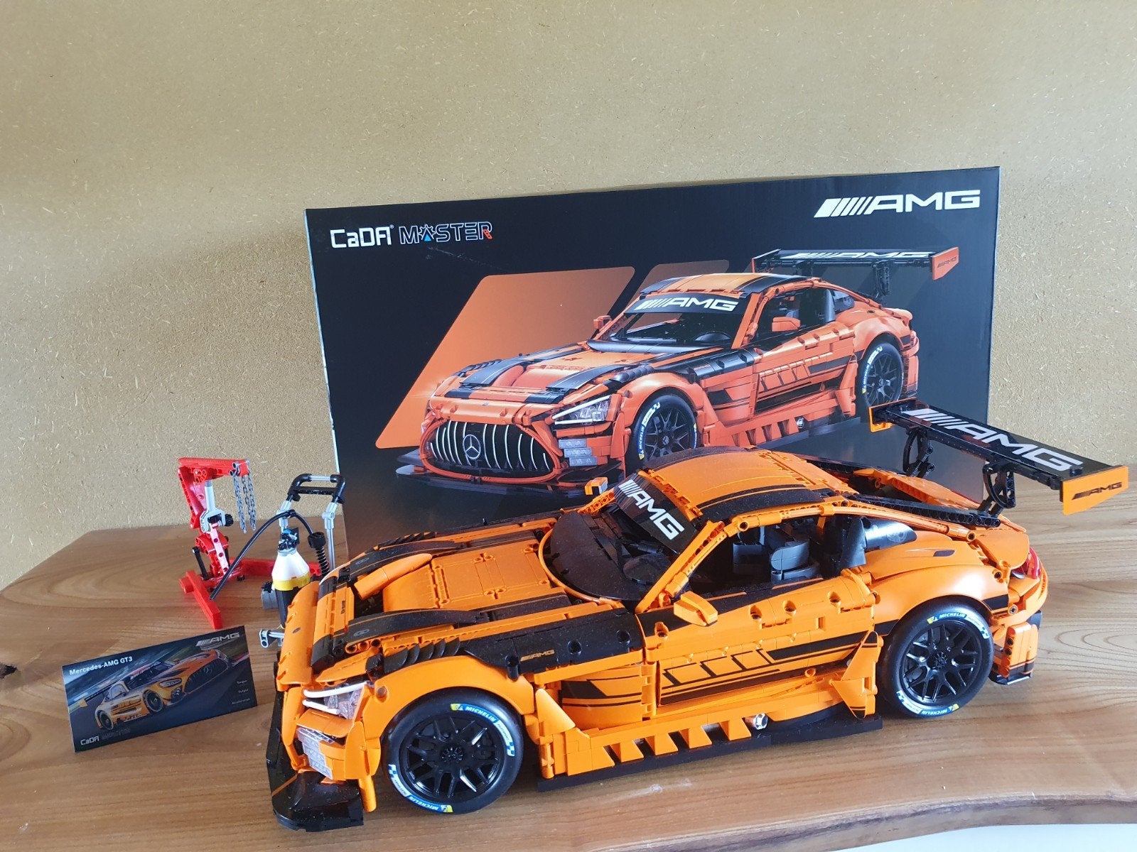 Cada Master Mercedes AMG GT3 bouwset 1:8, Kinderen en Baby's, Speelgoed | Bouwstenen, Zo goed als nieuw, Overige merken, Ophalen
