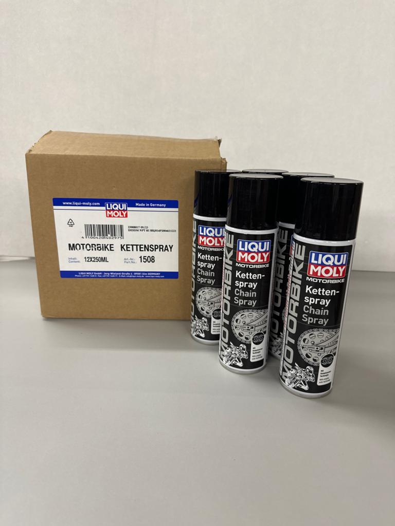 5x Liqui Moly Motorbike Kettingspray 250ml, Verzenden