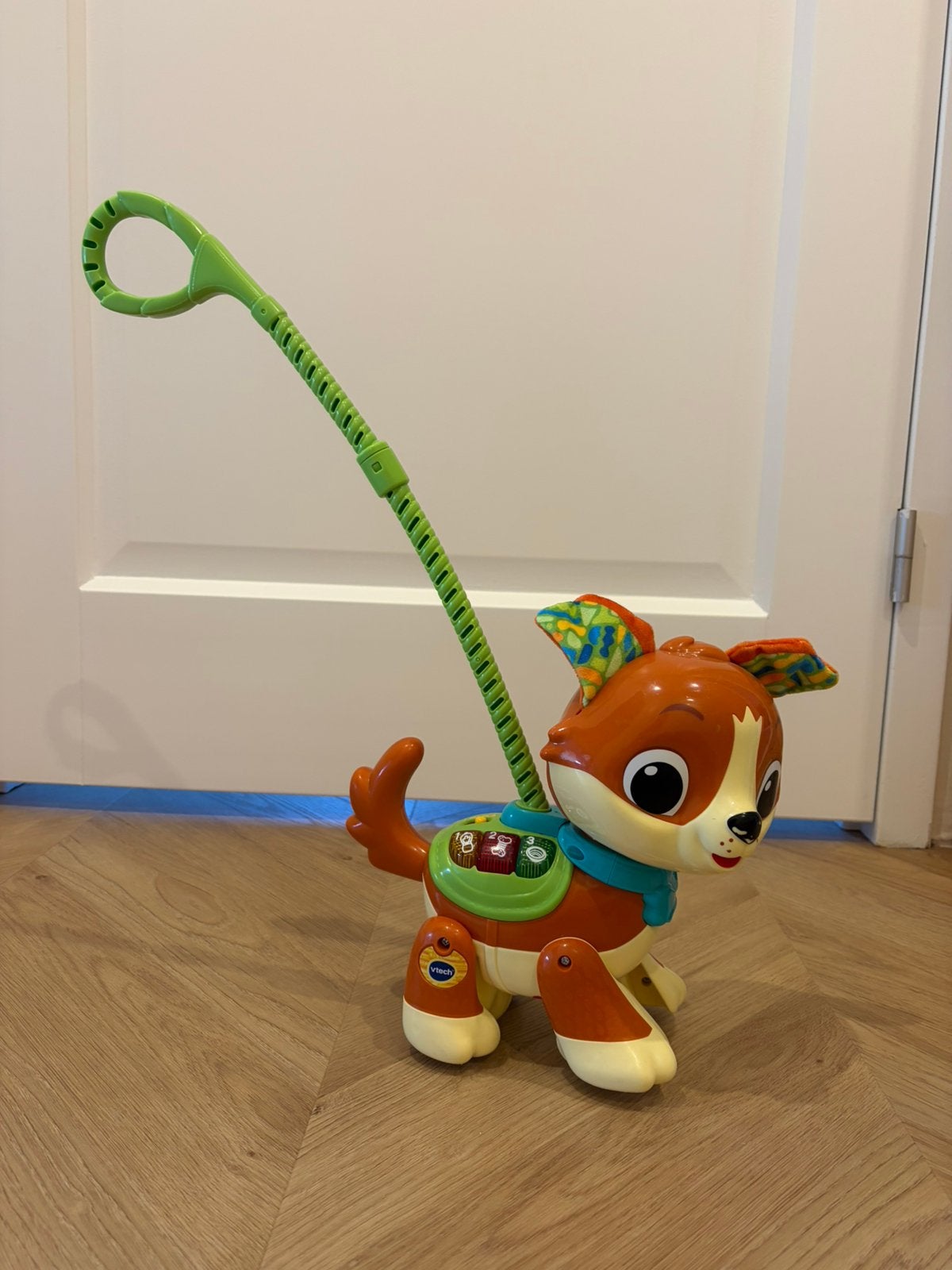 Vtech speel en leer wandelpuppy Waffie, Ophalen, Zo goed als nieuw