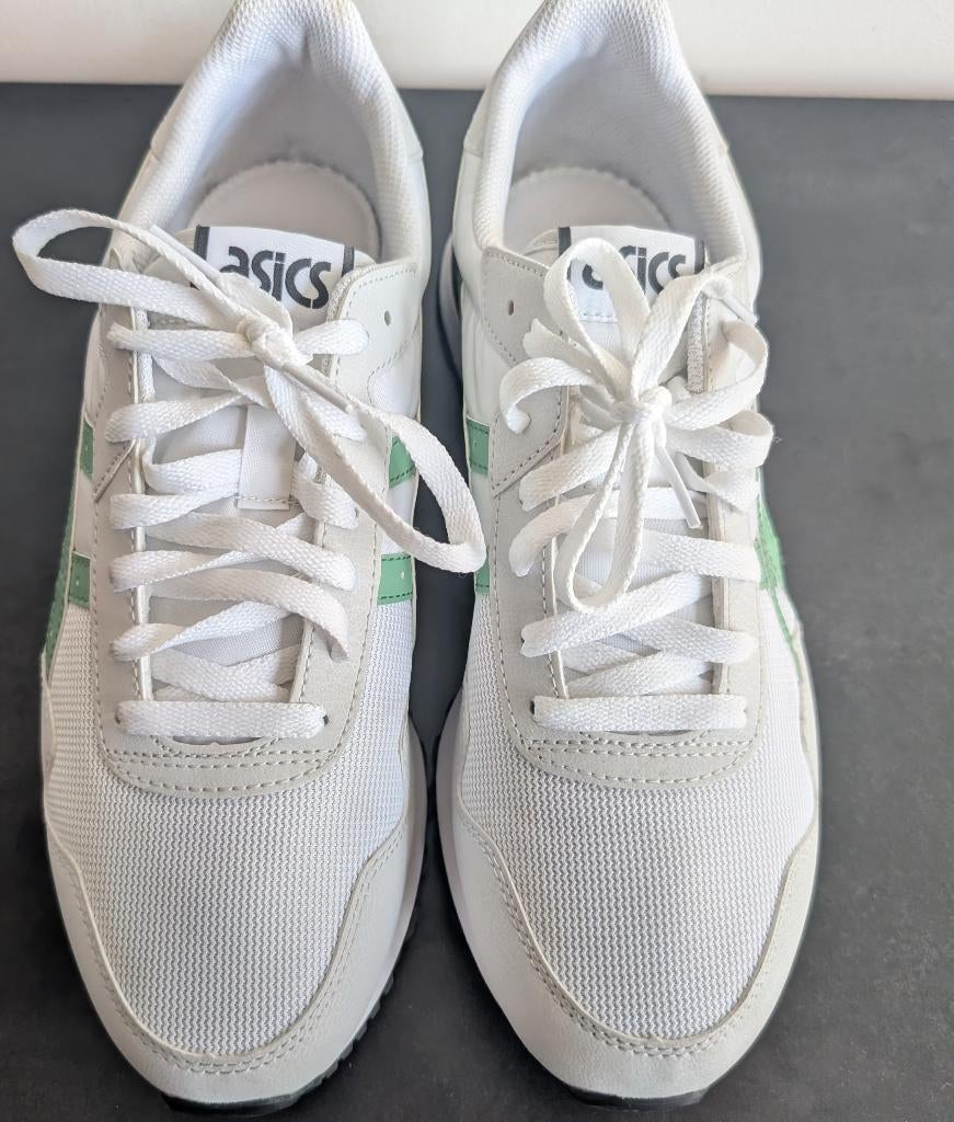 Asics Tiger Runner II Sneakers Maat 44, Wit, Ophalen of Verzenden, Sneakers of Gympen, Zo goed als nieuw