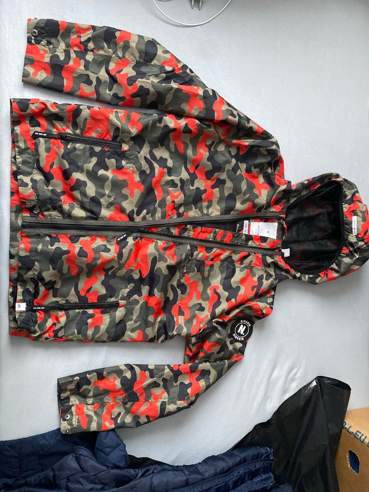 NIK&NIK camouflage dunne jas maat 14/164 nieuw!!!!, Ophalen of Verzenden, Nieuw, Jongen of Meisje, Jas