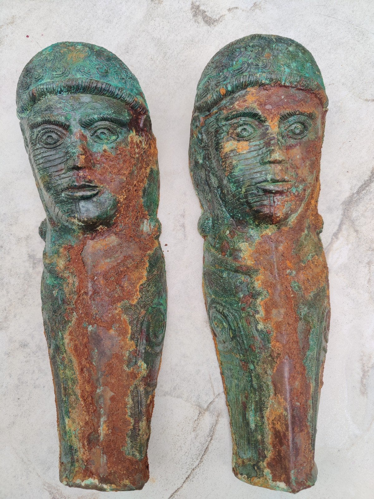 Bodemvondst brons Romeins of Etruskische, Ophalen of Verzenden