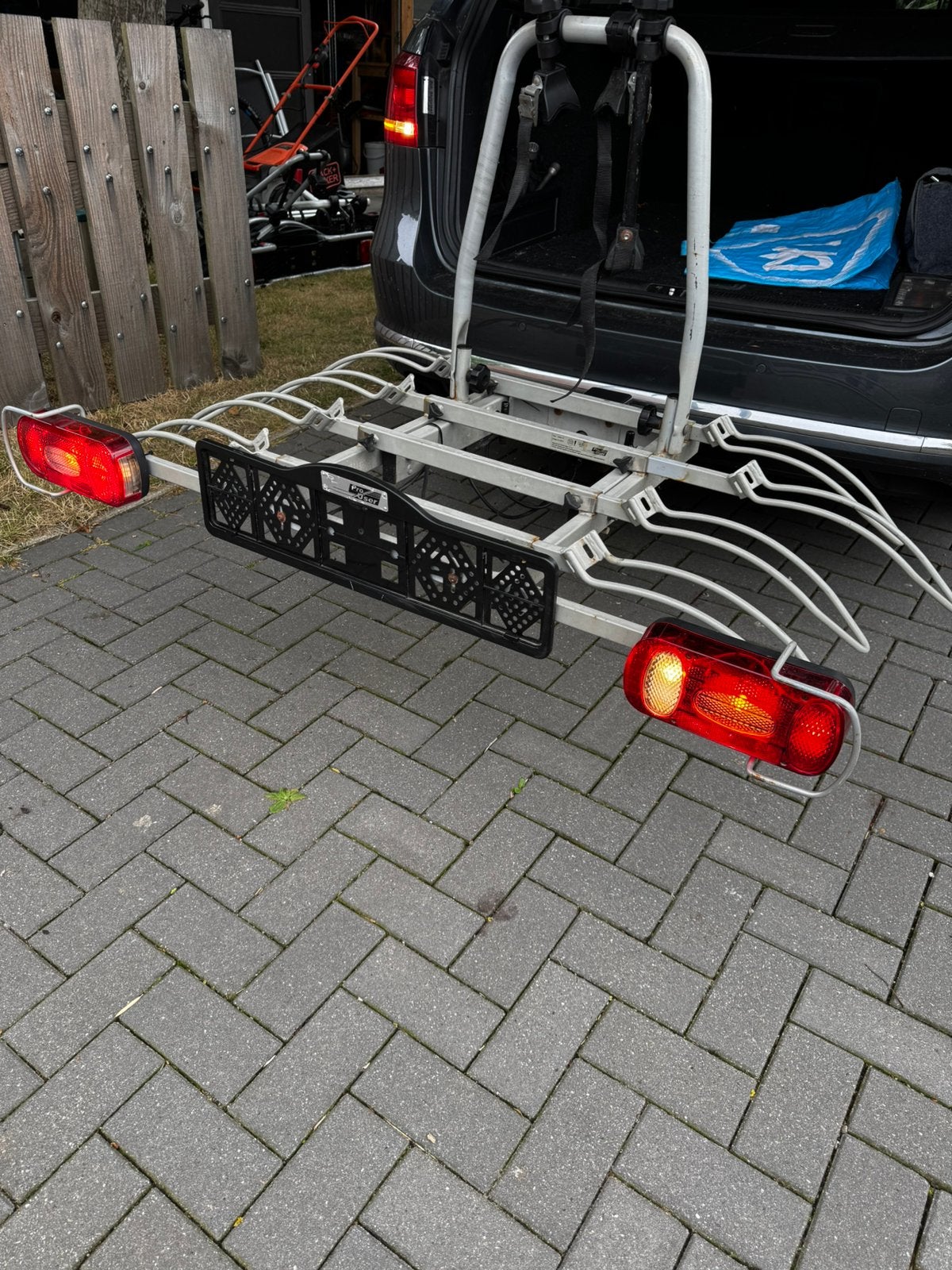 Pro User Saffier IV fietsendrager - 4 fietsen, Auto diversen, Fietsendragers, Ophalen, 3 fietsen of meer, Gebruikt, Trekhaakdrager