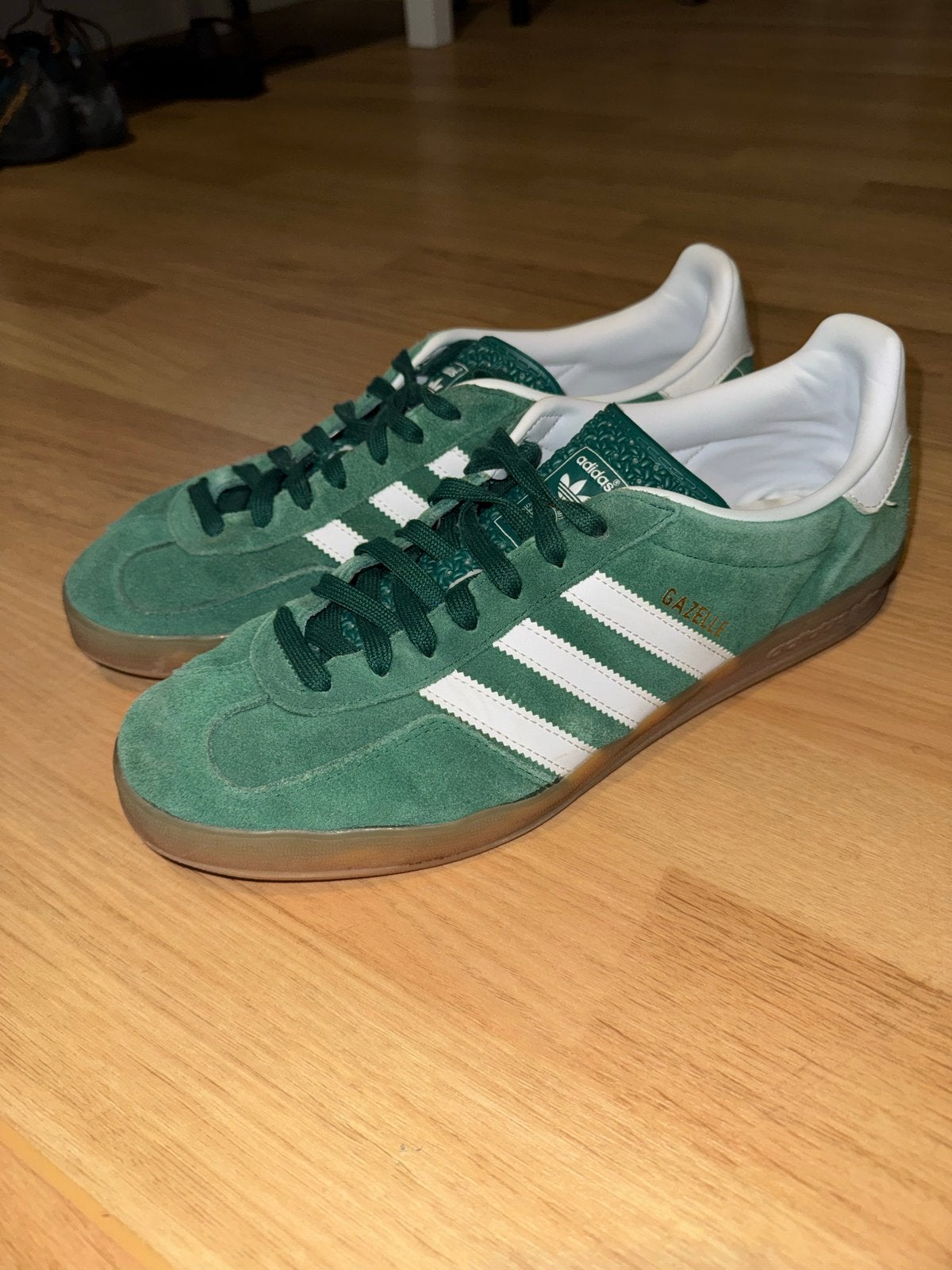 Adidas Gazelle sneakers - Groen 46 2/3, Ophalen of Verzenden, Gedragen, Overige kleuren, Sneakers of Gympen