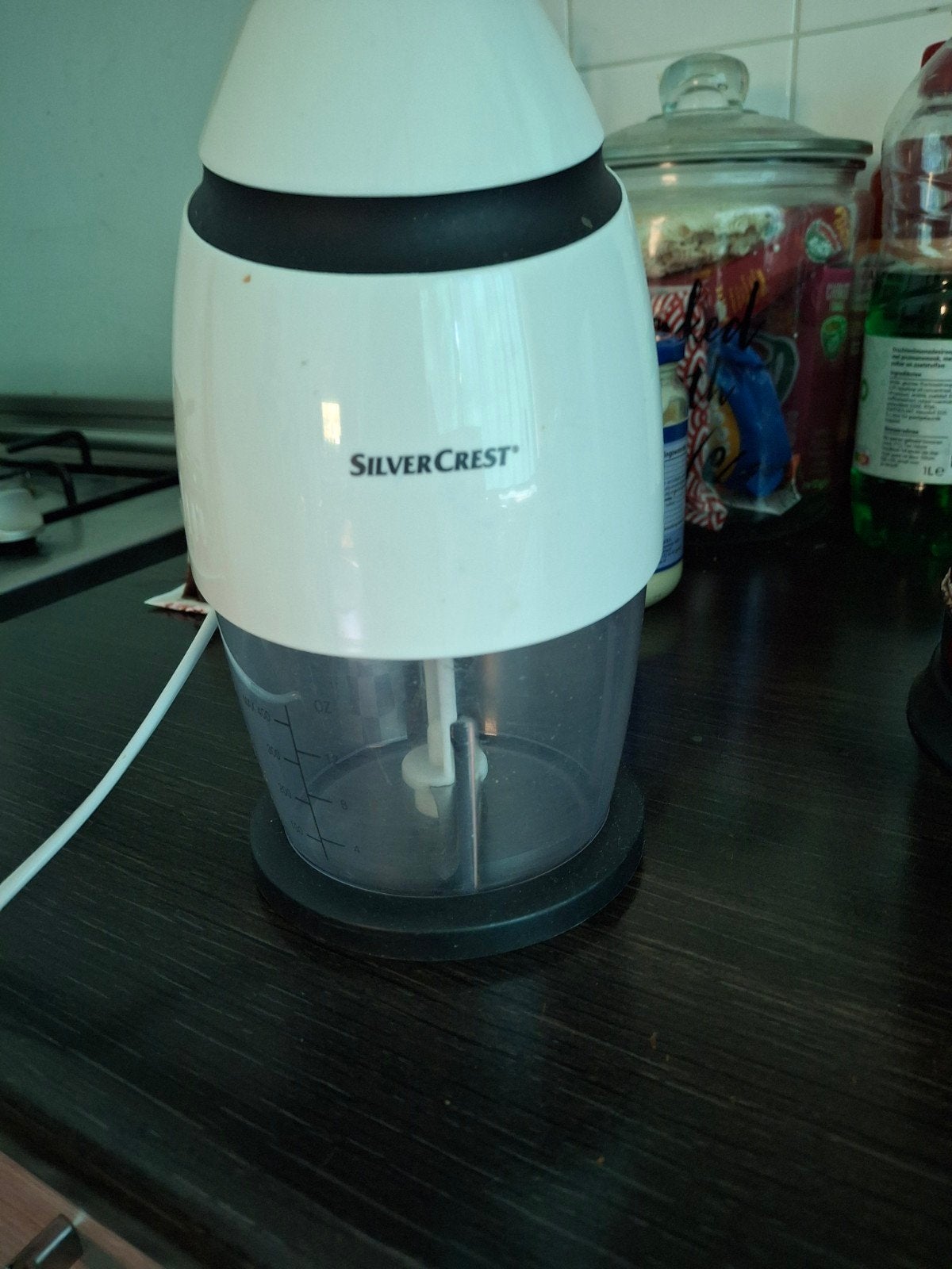 SilverCrest Minihakker - Compact en Efficiënt, Ophalen of Verzenden, Zo goed als nieuw, Vaatwasserbestendig, Minder dan 1 liter
