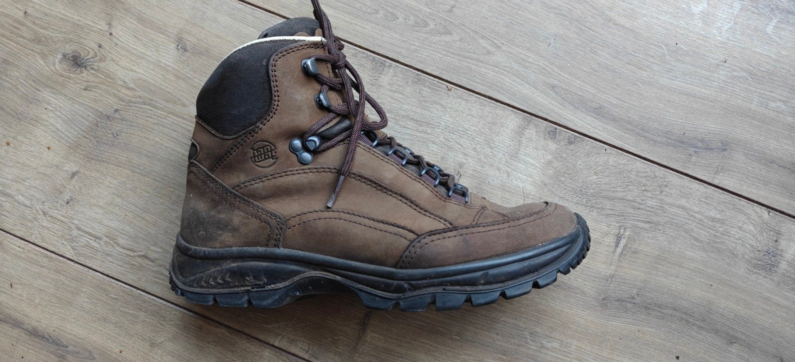 Hanwag Canyon leren wandelschoenen - Maat 41,5, Sport en Fitness, Ophalen of Verzenden, Gebruikt, Schoenen