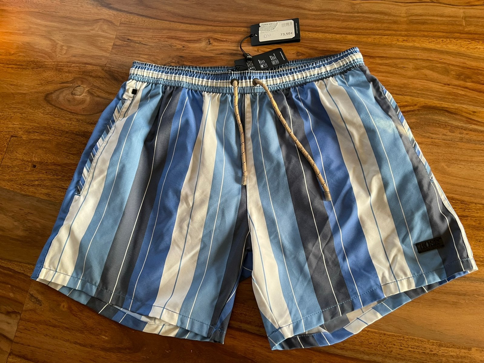 Hugo boss heren zwemshort maat s, Verzenden, Maat 46 (S) of kleiner, Blauw, Zwemshort