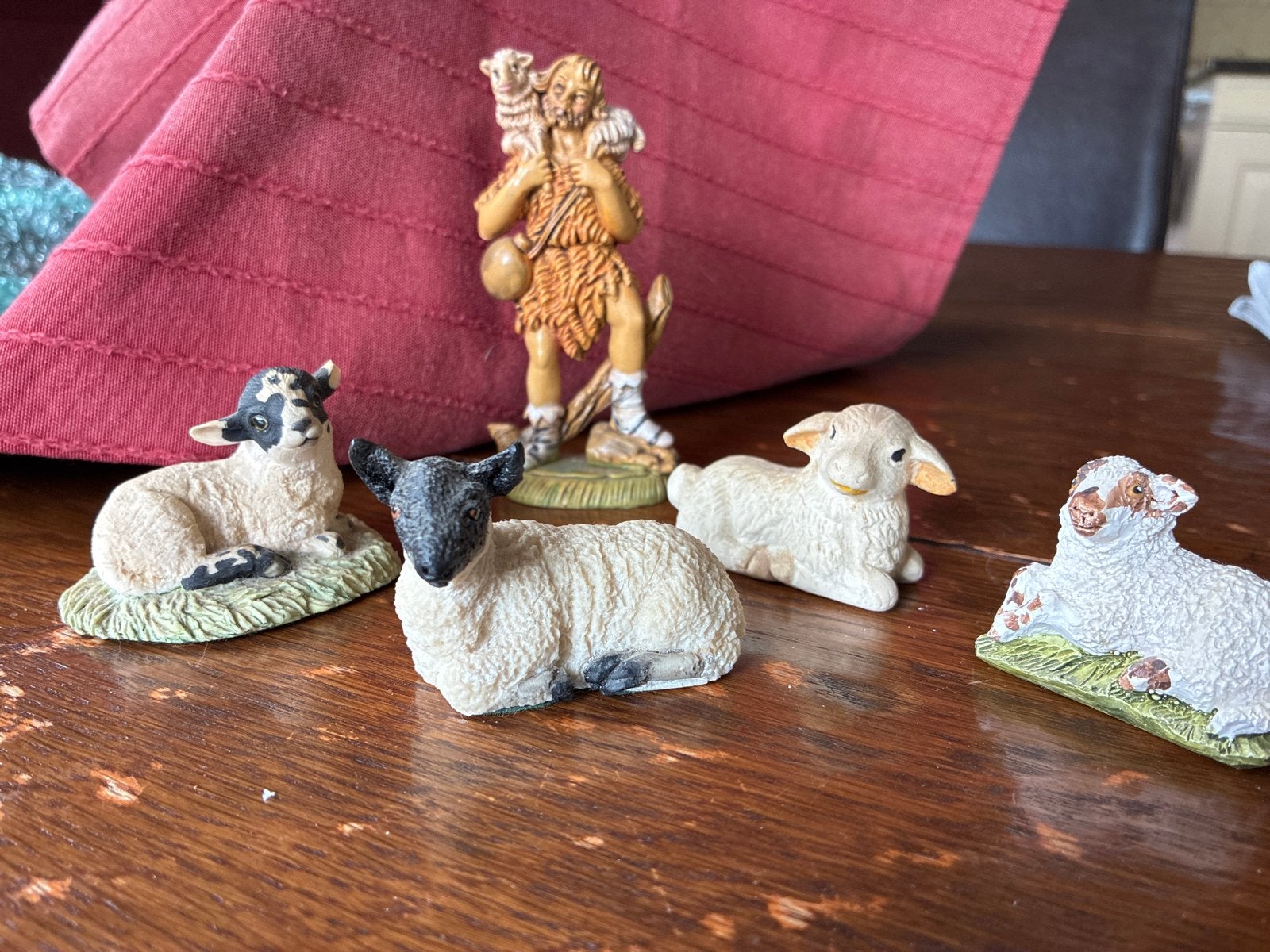Klassieke schapen beeldjes - 1 Small World / 2Border Fine A, Verzamelen, Ophalen of Verzenden, Zo goed als nieuw
