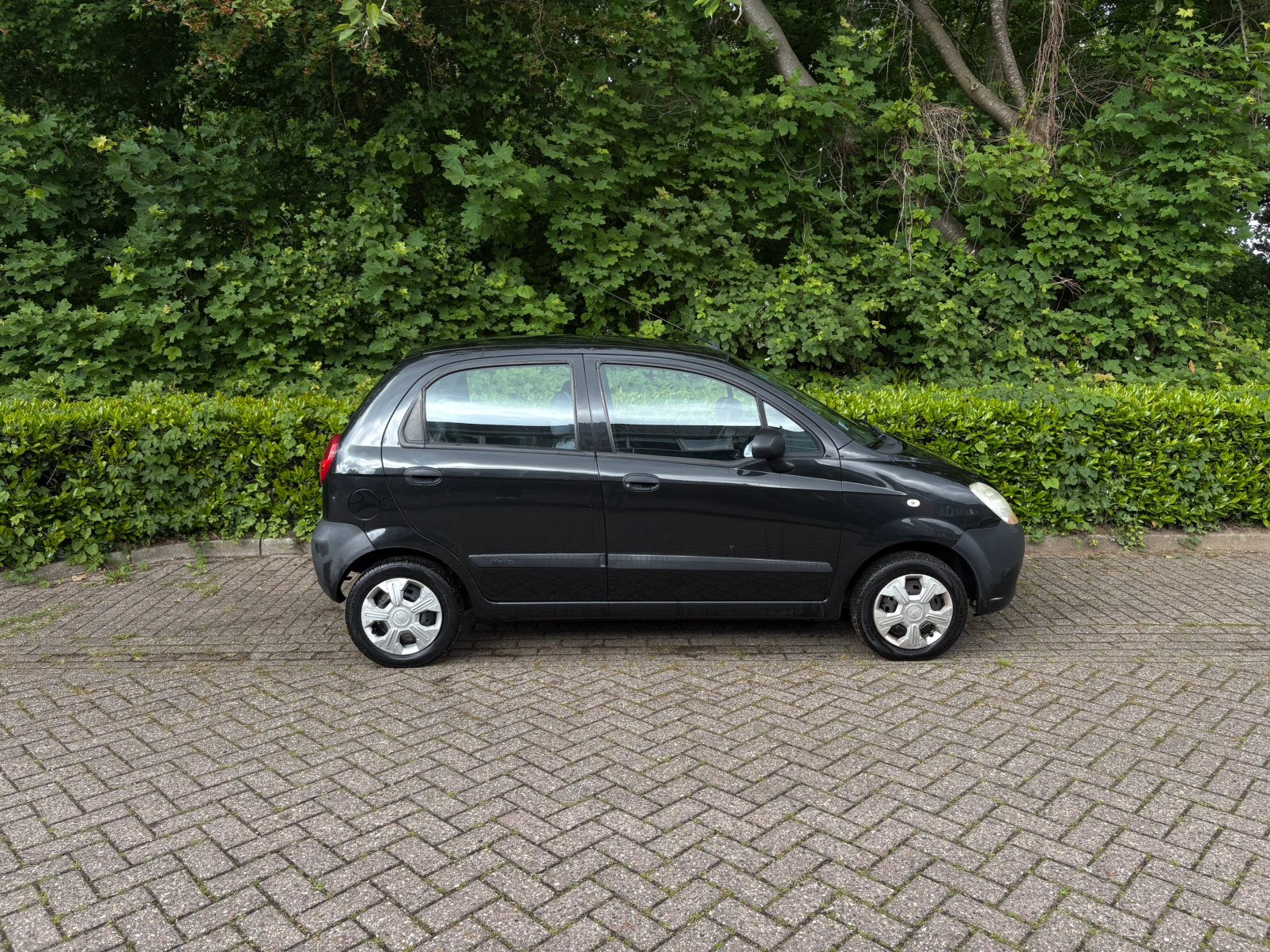Chevrolet Matiz 0.8 2008 Zwart - Lange apk!, Voorwielaandrijving, Zwart, Origineel Nederlands, 19 km/l