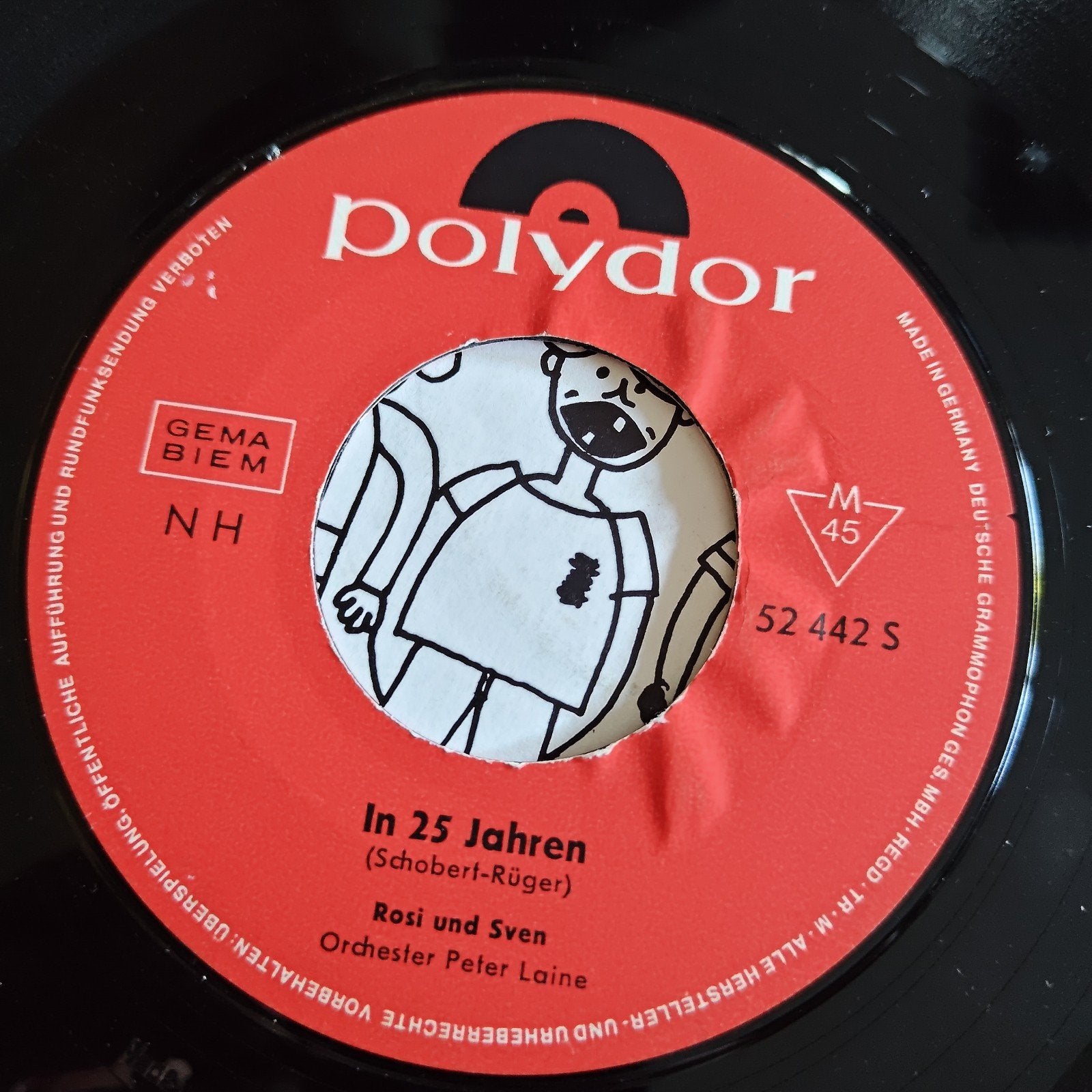 Rosi und Sven - In 25 Jahren (Polydor 45 toeren single), Cd's en Dvd's, Gebruikt, 7 inch, EP, Schlager