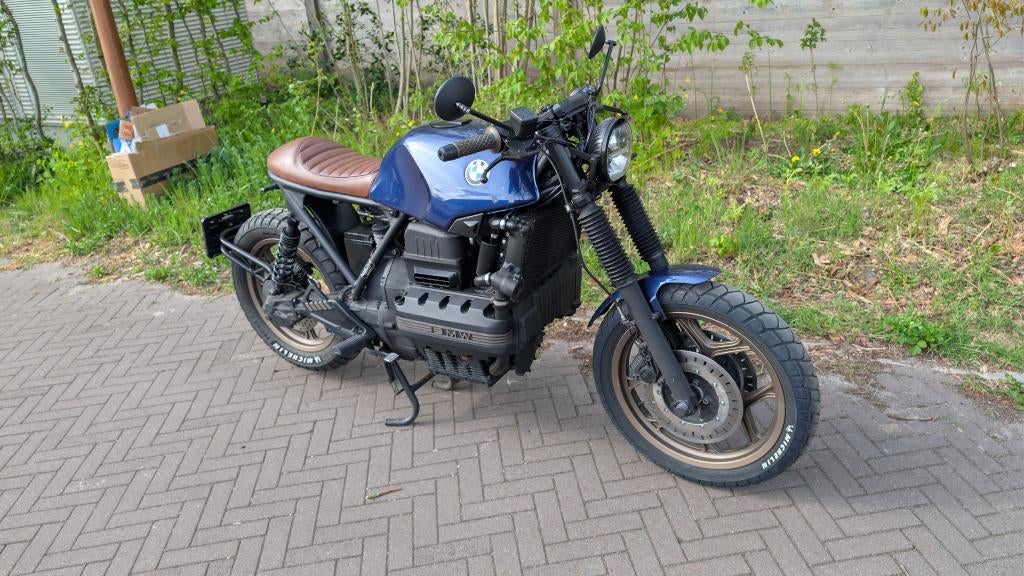 BMW K100 LT Caferacer custom, 4 cilinders, Motorrijbewijs A, Gebruikt, Particulier