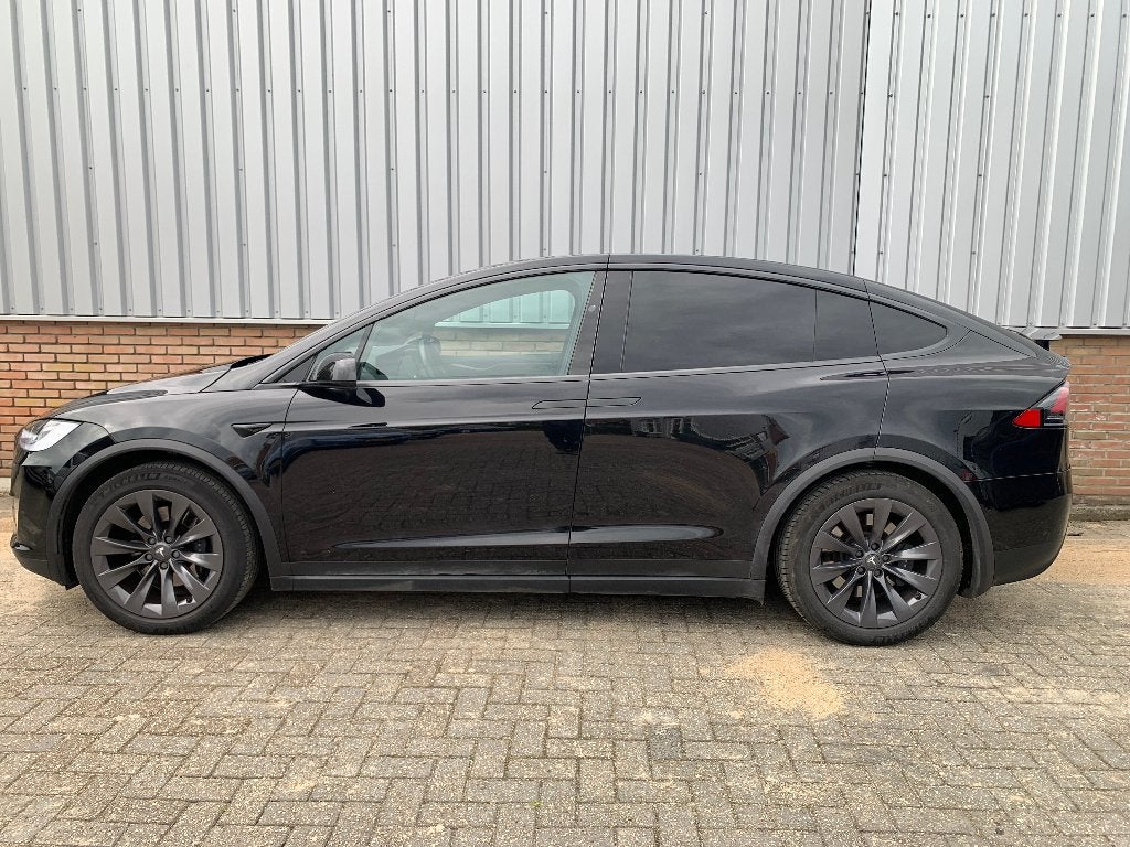 Tesla Model X 2018 Zwart 100D 6 SEATER, Automaat, Model X, 2433 kg, 137 €/maand