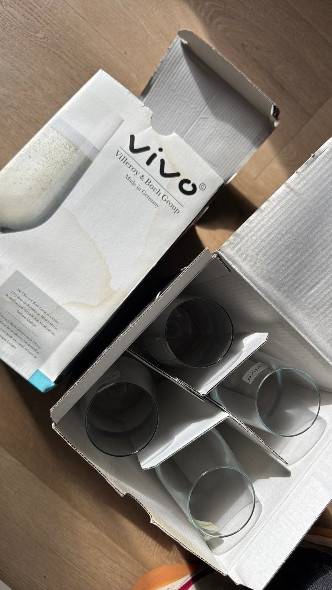 Villeroy & Boch vivo sekt glazen, Ophalen, Glas of Glazen, Villeroy & Boch, Nieuw