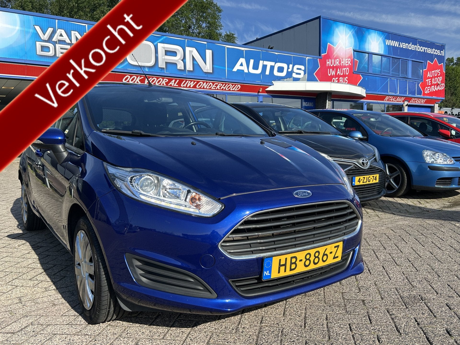 Ford Fiesta 1.0 Style Airco Navigatie 5 deurs 3 maanden Gara, Auto's, Ford, Voorwielaandrijving, Stof, Euro 6, 525 kg