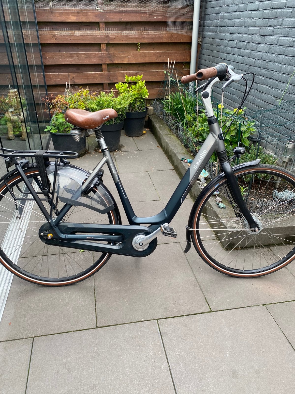 Gazelle orange c8 dames fiets, Fietsen en Brommers, Fietsen | Dames | Damesfietsen, 53 tot 56 cm, Ophalen of Verzenden, Zo goed als nieuw
