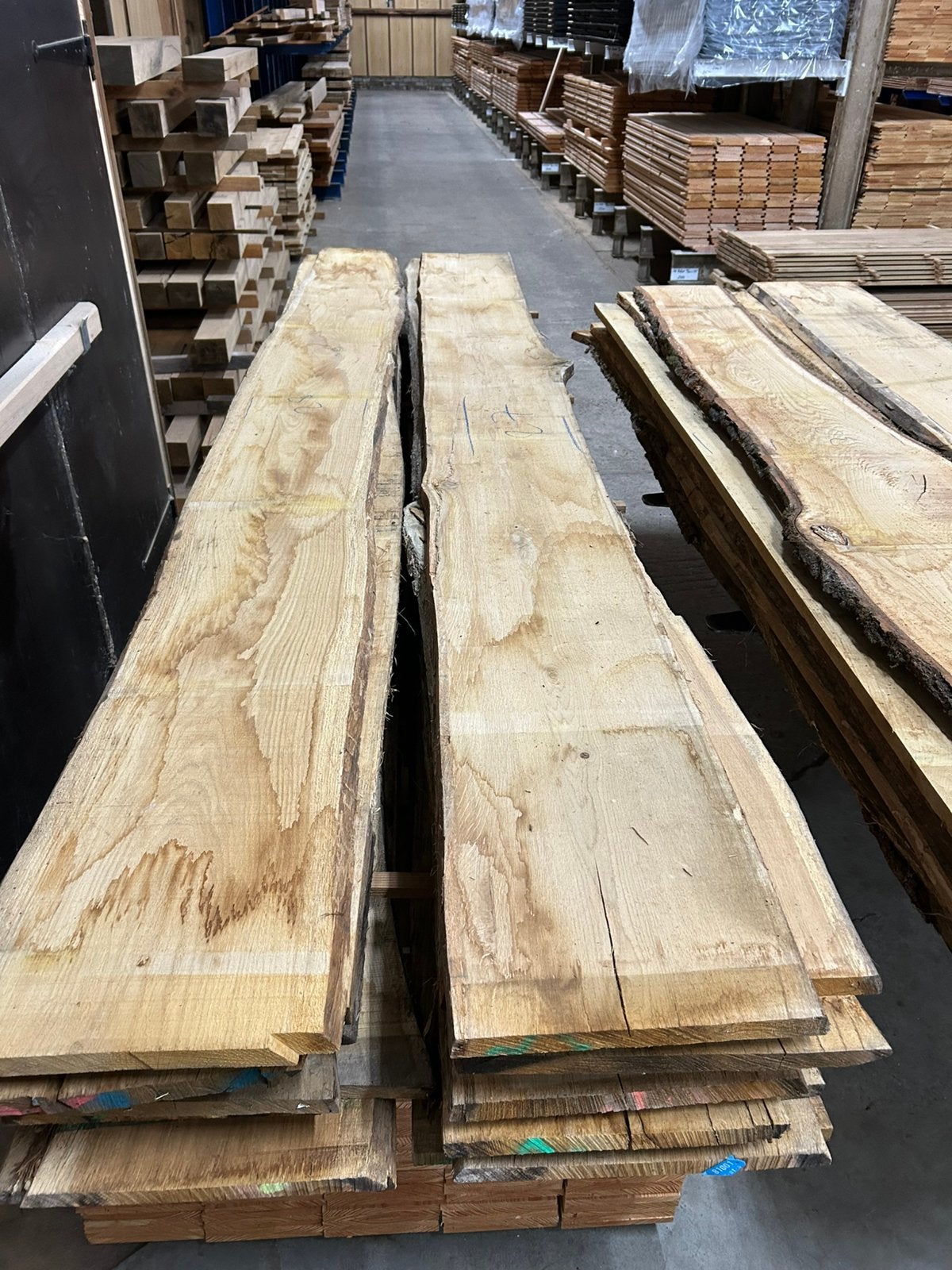 Eiken schaaldelen KD, Ophalen, 25 tot 50 mm, Eiken, Nieuw