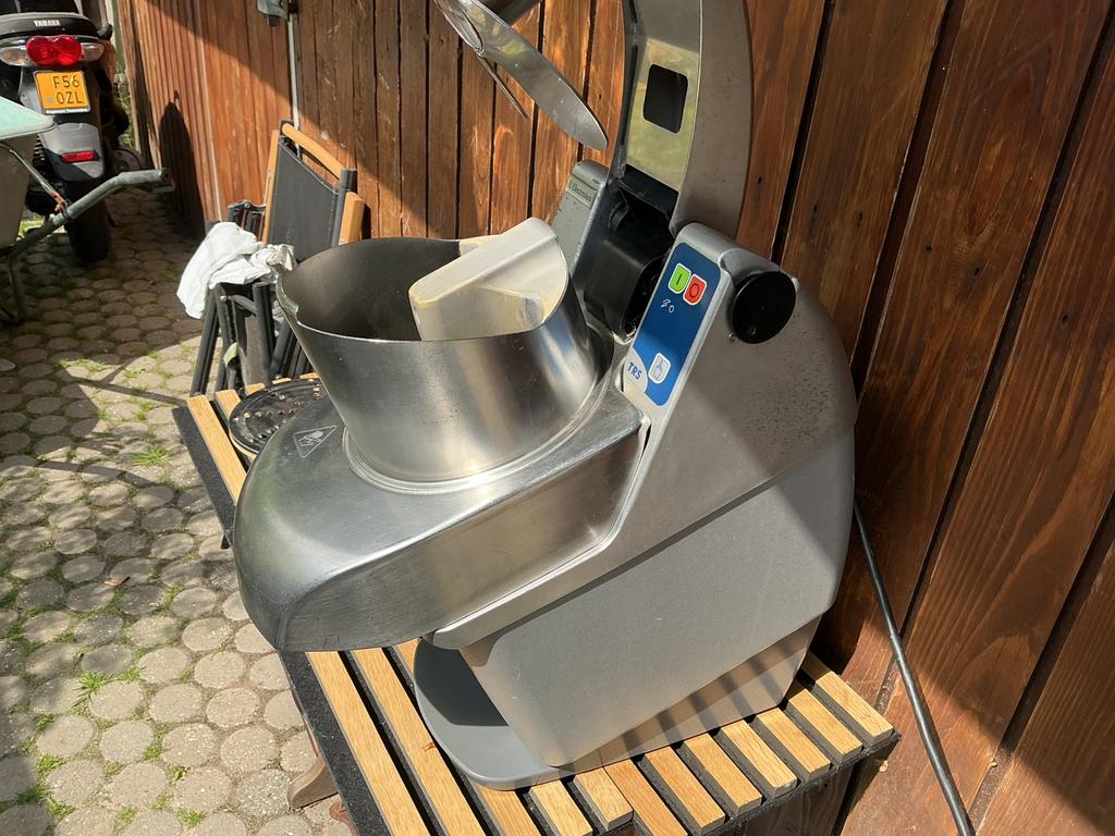 Tk professionele groentesnijder merk electrolux zie foto.s ., Ophalen, Metaal, Grijs, Overige merken