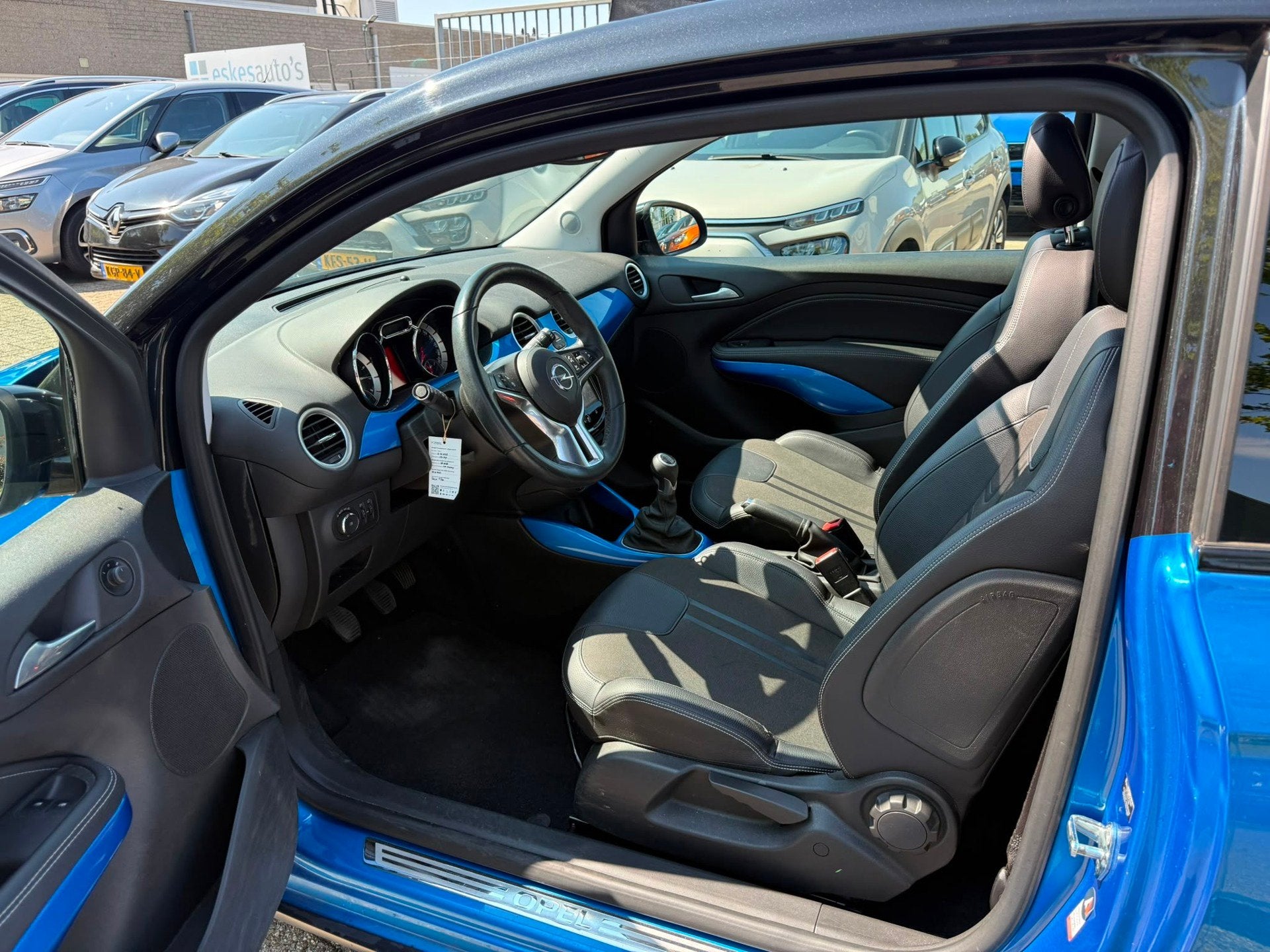 Opel ADAM 1.0 Turbo Rocks, Cabrio, Airco, Stoel/stuur verwar, Voorwielaandrijving, ADAM, Euro 6, 1041 kg