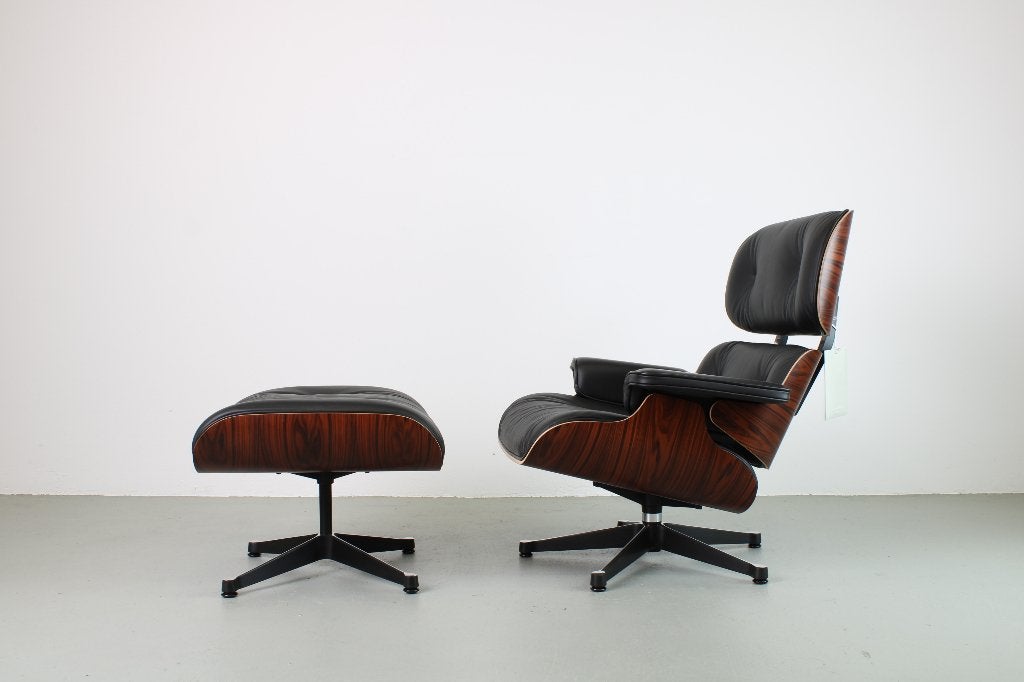 Vitra Eames Lounge Chair XL met Ottoman, Palissander, Huis en Inrichting, Minder dan 75 cm, Nieuw, 75 tot 100 cm, Ophalen