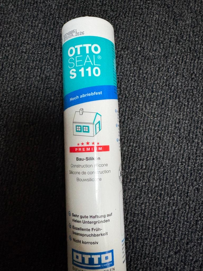 OTTOSEAL S 110 Bouwsilicone - Zandkleurig, Minder dan 4 cm, Overige materialen, Ophalen of Verzenden, Zo goed als nieuw