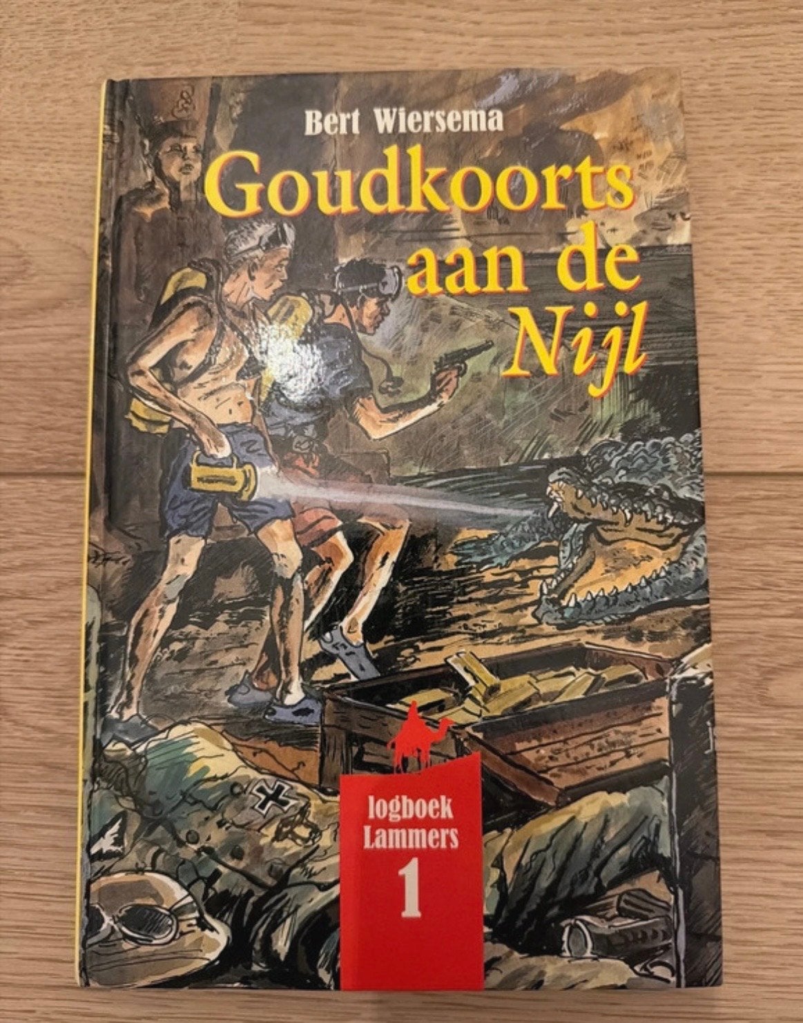 Logboek Lammers: Goudkoorts aan de Nijl & Mysterie Paaseilan, Ophalen of Verzenden, Gelezen