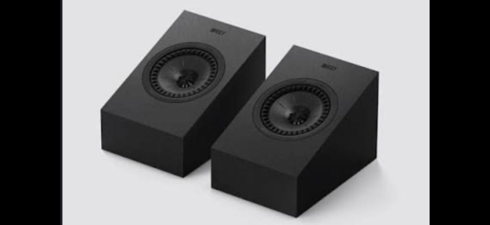 Kef Q8 meta satin black surround of atmos speakers, Audio, Tv en Foto, Luidsprekers, Ophalen, Zo goed als nieuw, Overige merken
