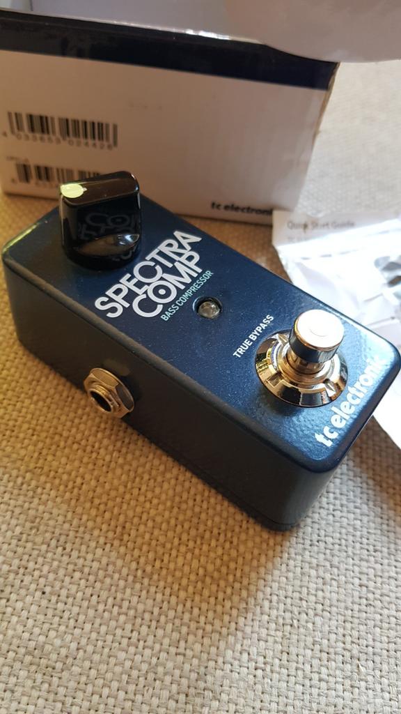 Bass compressor spectracomp TC electronic, Muziek en Instrumenten, Effecten, Ophalen of Verzenden, Zo goed als nieuw, Compressor