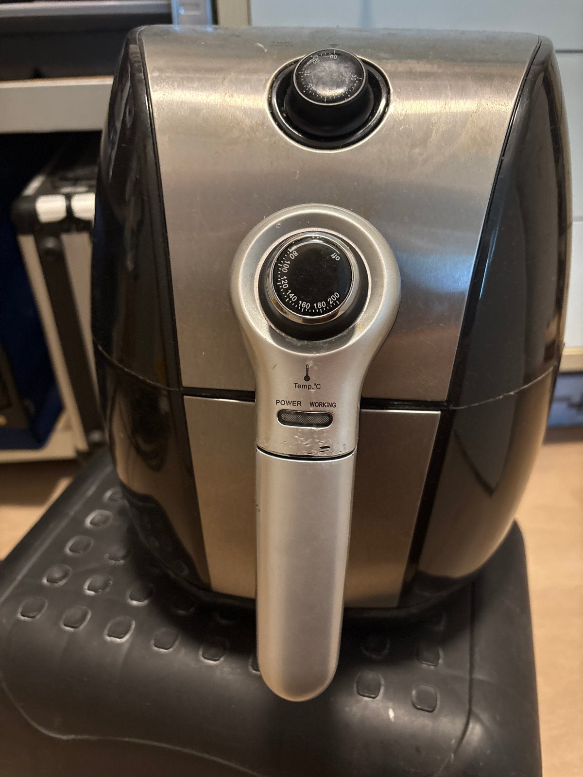 Airfryer Whatshome - Compacte heteluchtfriteuse, Witgoed en Apparatuur, Airfryers, Ophalen, Gebruikt, Airfryer, Minder dan 750 gram