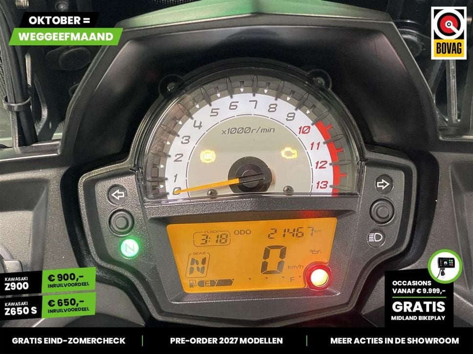 Kawasaki Versys 650 ABS Grand Tourer (bj 2021) 21.467 km, 2 cilinders, Bedrijf, Onbekend, KAWASAKI